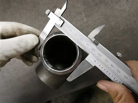 measuring the thickness of a pipe tool|metal pipe thickness measurement.